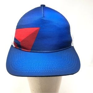 Delta Airlines Mesh SnapBack Trucker Cap